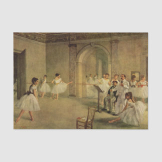 Papel De Seda Desligamento de Edgar Germain Hilaire Degas