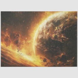 Papel De Seda Desligamento de Fiery Flames Chaotic Earth