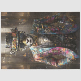 Papel De Seda Desligamento de Folha de Leopardo Bonito