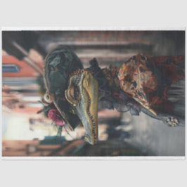 Papel De Seda Desligamento de Lady Gator vitoriano