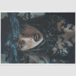 Papel De Seda Desligamento de Lady Nocturne, vampiro gótico