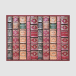 Papel De Seda Desligamento de Livros Antigos (Esques Ingleses)