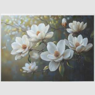 Papel De Seda Desligamento de Magnolias