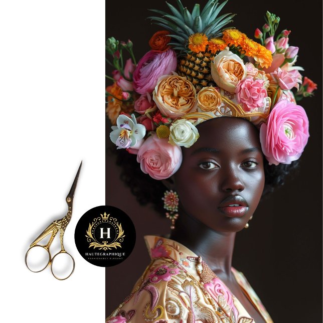 Papel De Seda Desligamento de Mulher Americana Floral (Criador carregado)