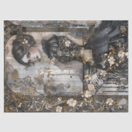 Papel De Seda Desligamento de Portas e Portas Vitorianos Vintage