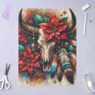 Papel De Seda Desligamento do Cabelo de Vaca de Natal