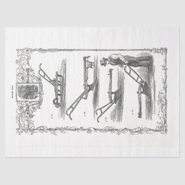 Papel De Seda Desligamento do Catálogo de Ferramentas de Jardina (Frente )