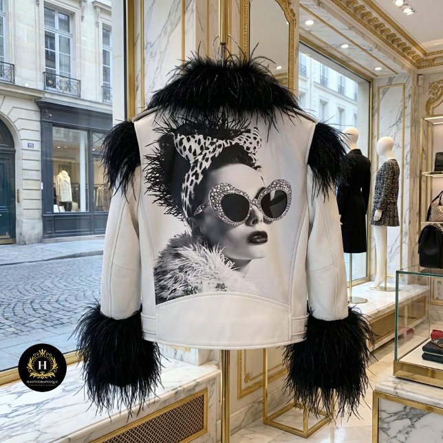 Papel De Seda Desligamento do Glam de Impressão do Leopardo (Criador carregado)