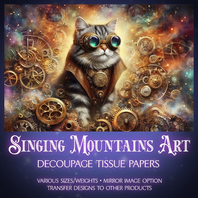 Papel De Seda Desligamento do Mundo dos Sonhos Mecânicos Cósmico (Criador carregado)