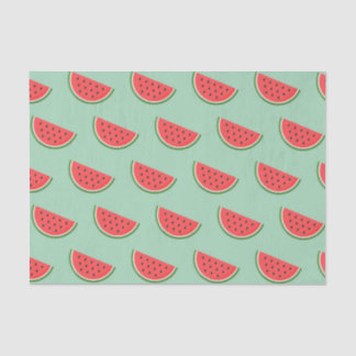 Papel De Seda Desligamento do Padrão de Fruta das Fatias de Wate