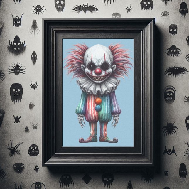 Papel De Seda Desligamento do Palhaço Psicológico (Inexpensive decoration idea:  after decoupage, spray with age-it spray for an old weathered look.)