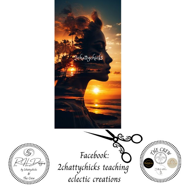 Papel De Seda Desligamento do Sunset da Mulher Superexposta (Criador carregado)