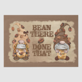 Papel De Seda Desligamento dos Gnomos do Café Bean Latte