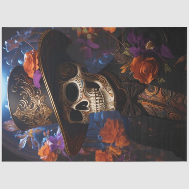 Papel De Seda Desligamento Lorde Aurelius Skeleton Adorado (Frente )