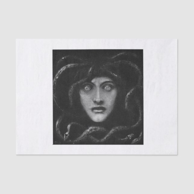 Papel De Seda Desligamento Medusa (Frente )