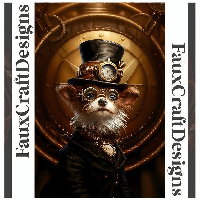 Papel De Seda Desligar Cachorro Vestido Cute Vestido Óculos Cert (Criador carregado)