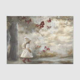 Papel De Seda Desligar Fairytalle Personalizada Rapariga do Livr