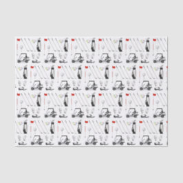 Papel De Seda Desligar Festa de aniversário de Golfe Golfe