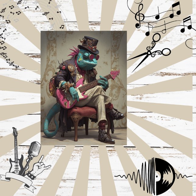 Papel De Seda Desligar Lizard A Banda Sonic Swagger 1 Man (Criador carregado)