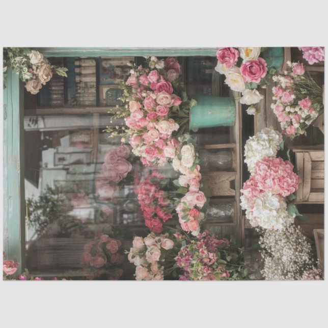 Papel De Seda Desligar Namorados Flor Comprar Exibição (Frente )