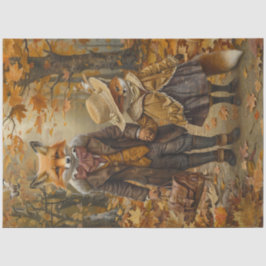 Papel De Seda Desligar o Sr. Fox Bridges e Filha da Lily