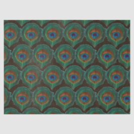 Papel De Seda Desligar Olhos Verdes Grandes de Penas de Peacock