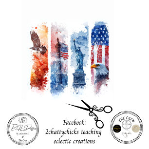 Papel De Seda Desligar Painéis USA Semelhantes a Tumblers