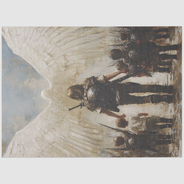 Papel De Seda Desligar Páscoa da manhã Crianças Jesus Cristo Aro (Frente )