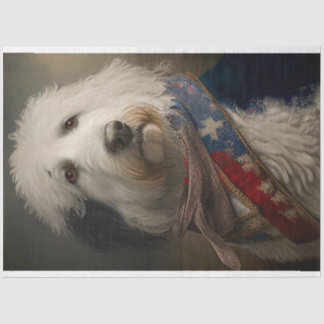 Papel De Seda Desligar Pastor Australiano George Washington