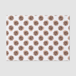 Papel De Seda Desligar Pine Cones outono