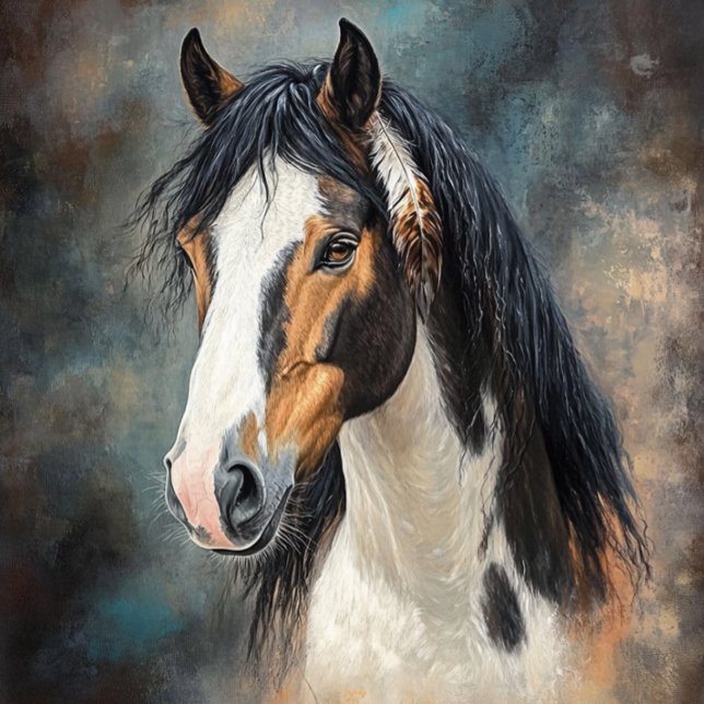 Papel De Seda Desligar pintura de cavalos indianos americanos (Criador carregado)