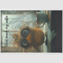 Papel De Seda Desligar Wackadoodle Não Toque no Meu Pássaro de C