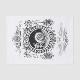 Papel De Seda Desvinculação da arte do caracol