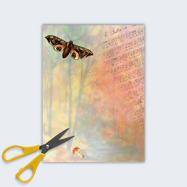 Papel De Seda Desvinculação da Natureza do Outono da Floresta Ru (Criador carregado)