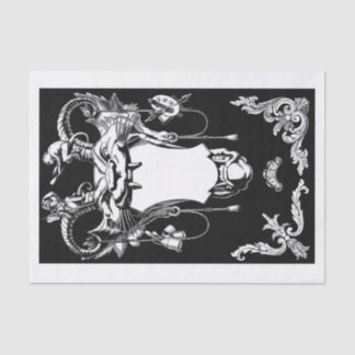 Papel De Seda Desvinculação de arte clássica de Gargoyle