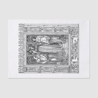 Papel De Seda Desvinculação de mulheres medievais