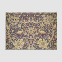 Papel De Seda Detalhe do tapete William Morris Bullerswood