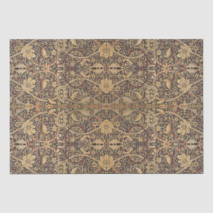 Papel De Seda Detalhe do tapete William Morris Bullerswood