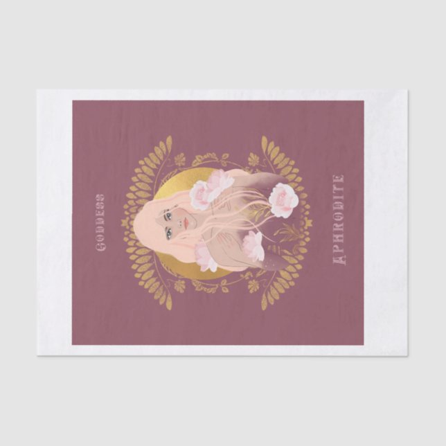 Papel De Seda Deusa Afrodite desaparece (Frente )