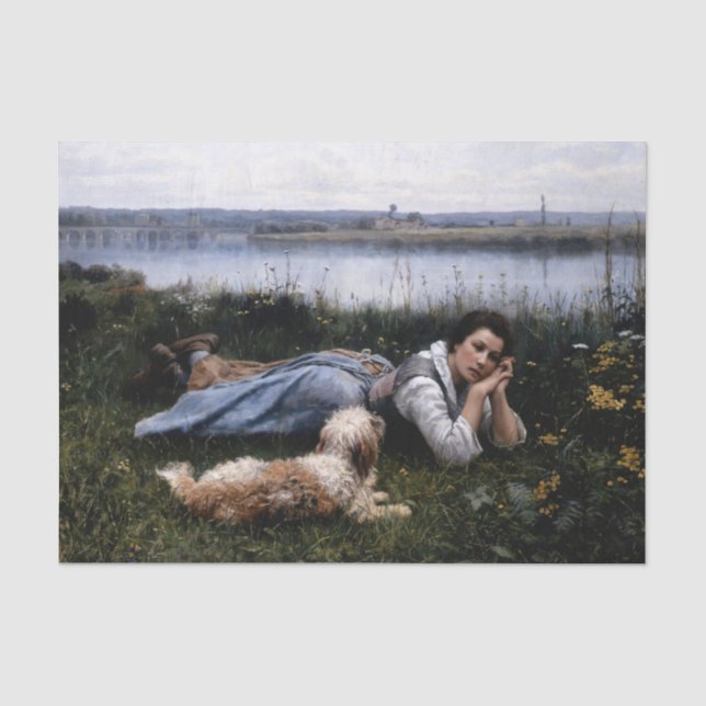 Papel De Seda Devaneio de Daniel Ridgway Knight (Frente )