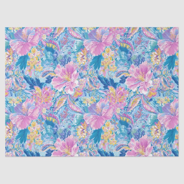 Papel De Seda Devina Lily - Anenome Collette Wrapping Paper (Frente )