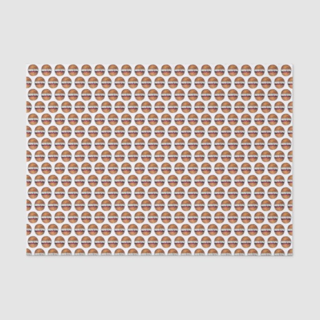 Papel De Seda Devonshire Split Cream Jam Tea Shoppe Café Bakery (Frente )