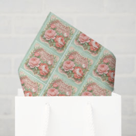 Papel De Seda Dia das Mães Feliz Tiled Fofo