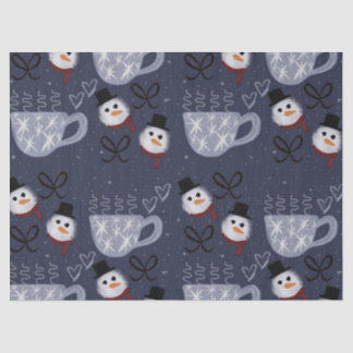 Papel De Seda Dia de Neve