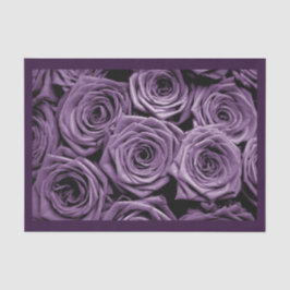 Papel De Seda Dia de os namorados Rosa Roxo Elegante