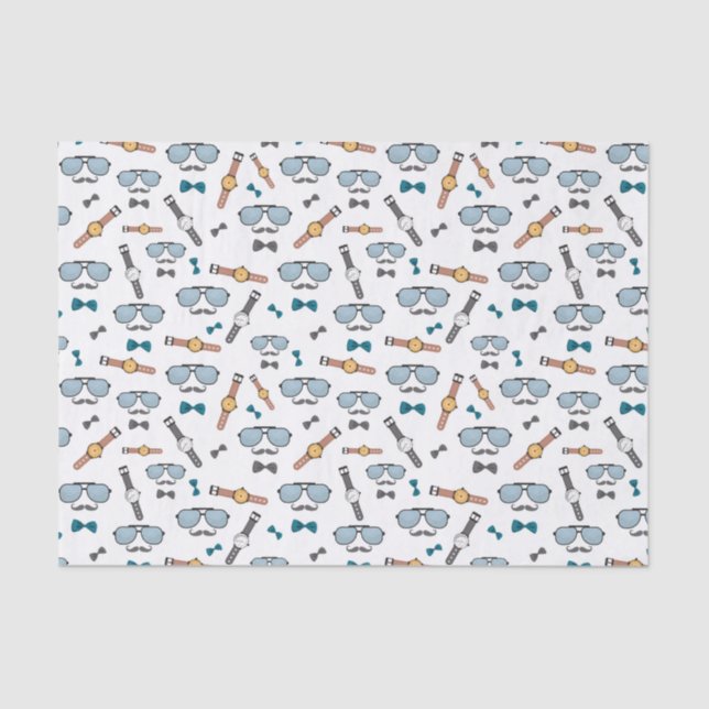 Papel De Seda Dia de os pais na moda (Frente )