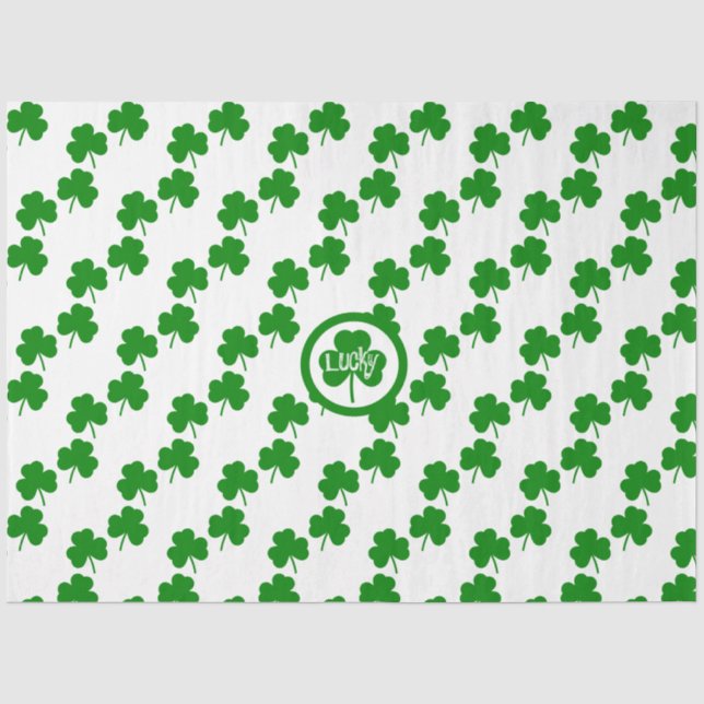 Papel De Seda Dia de São Patrício (Frente )