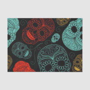 Papel De Seda Dia do vermelho & do azul inoperantes da arte do