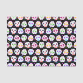 Papel De Seda Dia dos Pelos Mortos de Açúcar