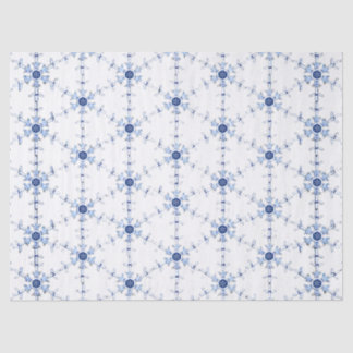 Papel De Seda Diamond Snowflake Pattern Wrapping Paper